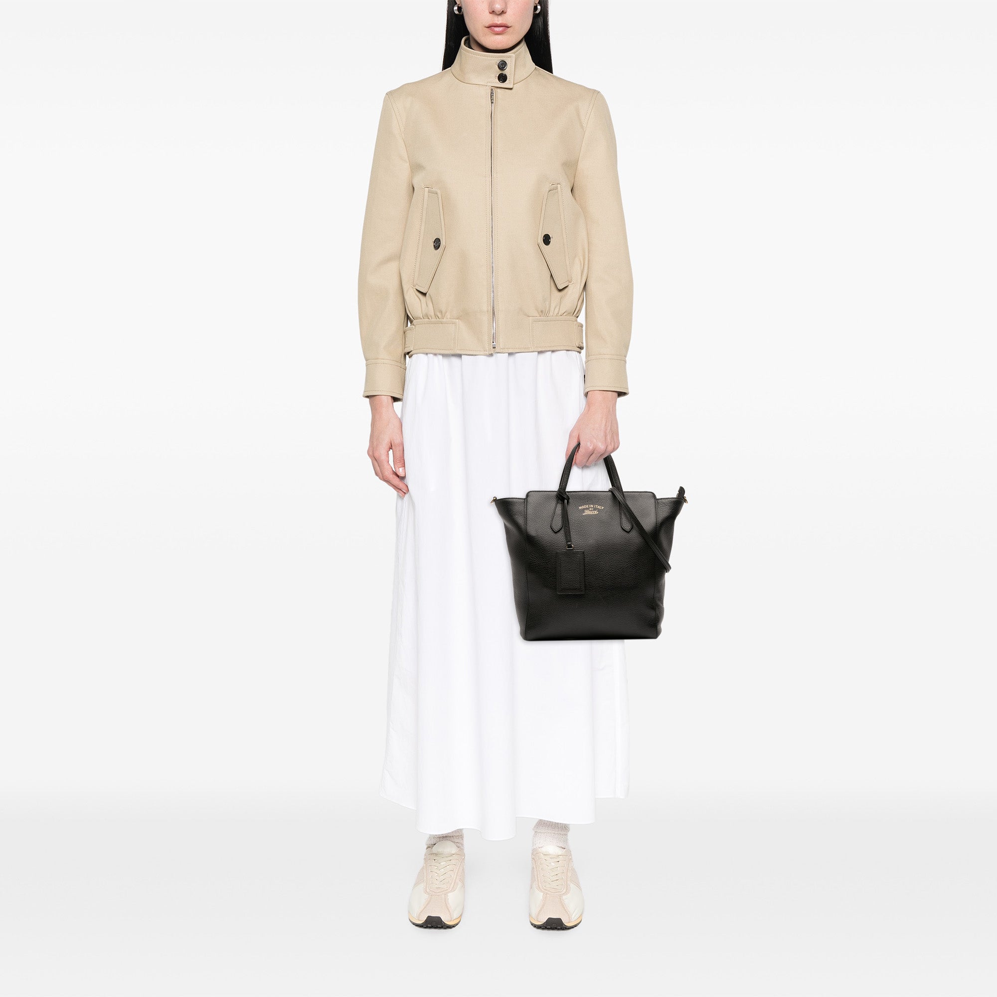 Leather Swing Convertible Tote