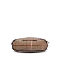 Vintage Check Canvas Clutch