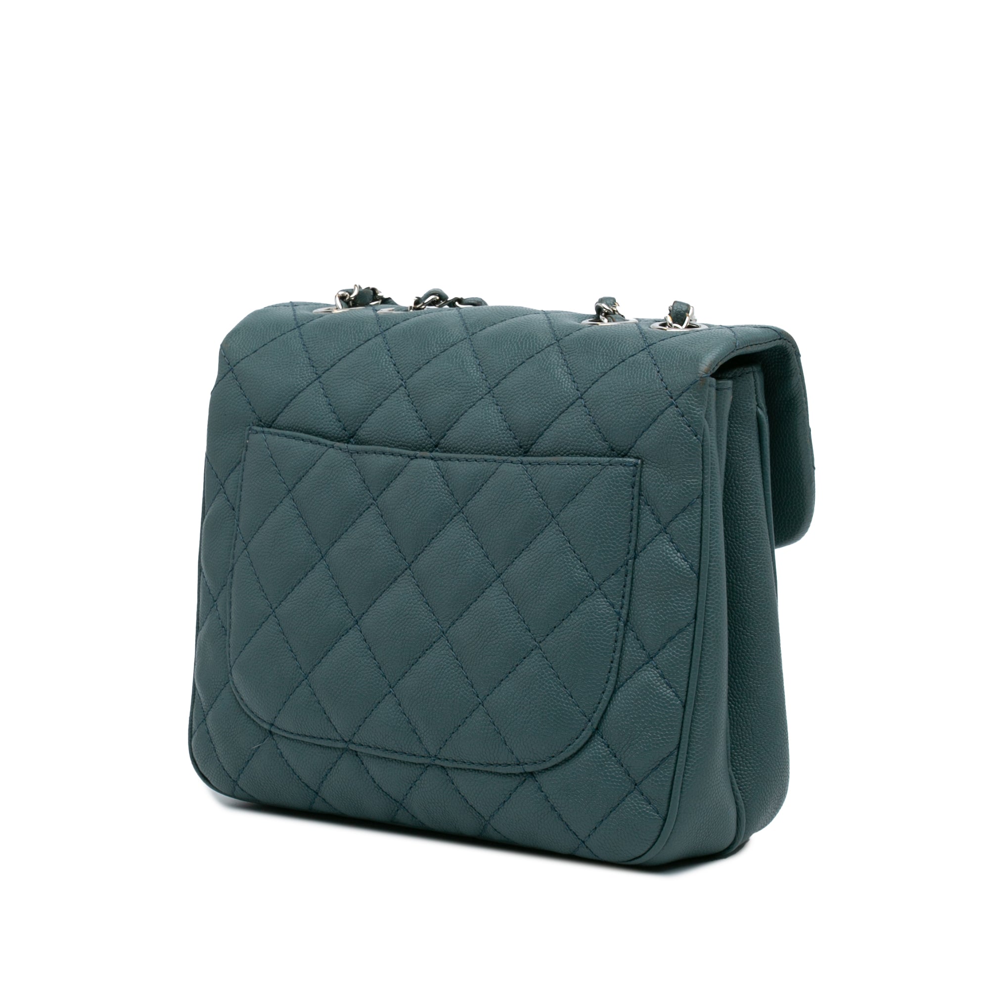 Medium Quilted Caviar Urban Companion Flap