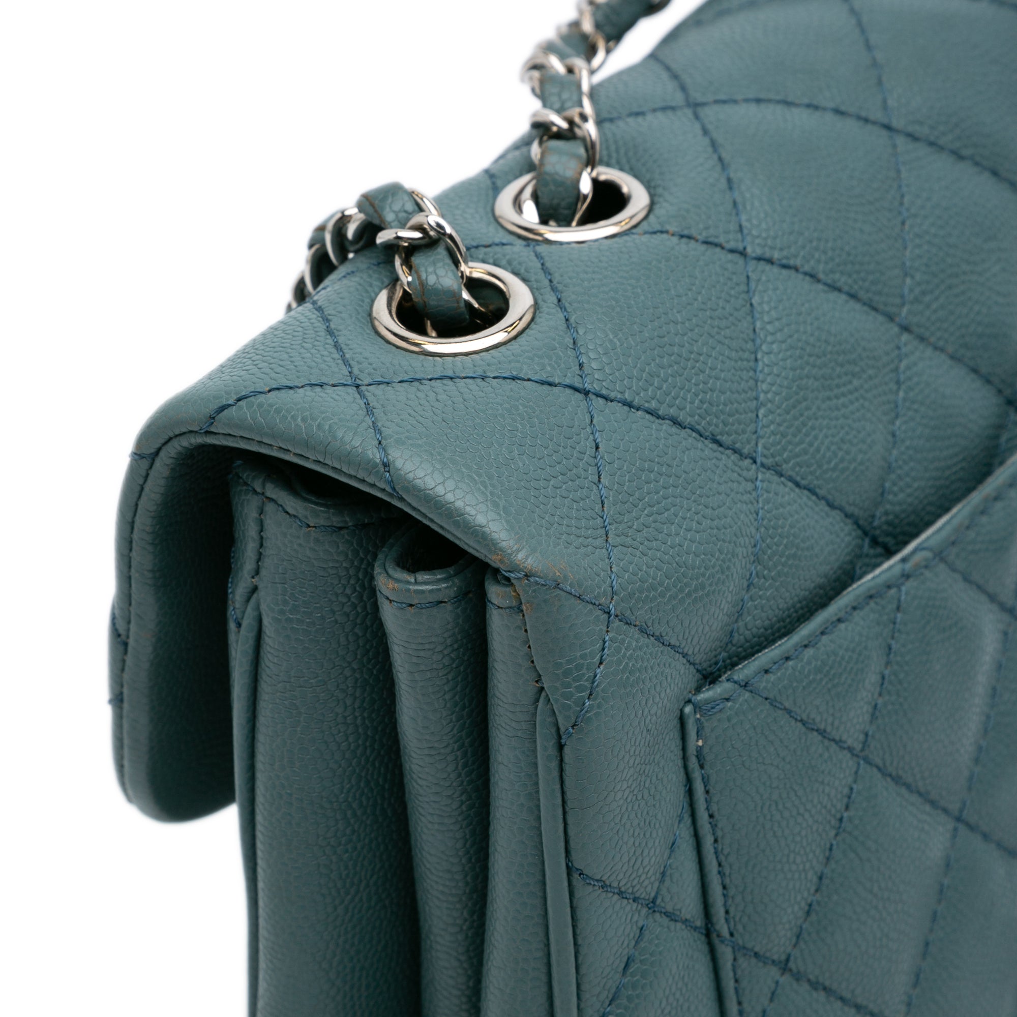 Medium Quilted Caviar Urban Companion Flap