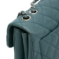 Medium Quilted Caviar Urban Companion Flap