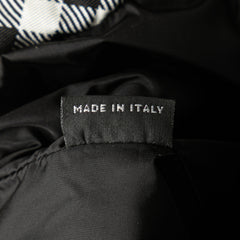 Nylon Gingham Drawstring Pouch