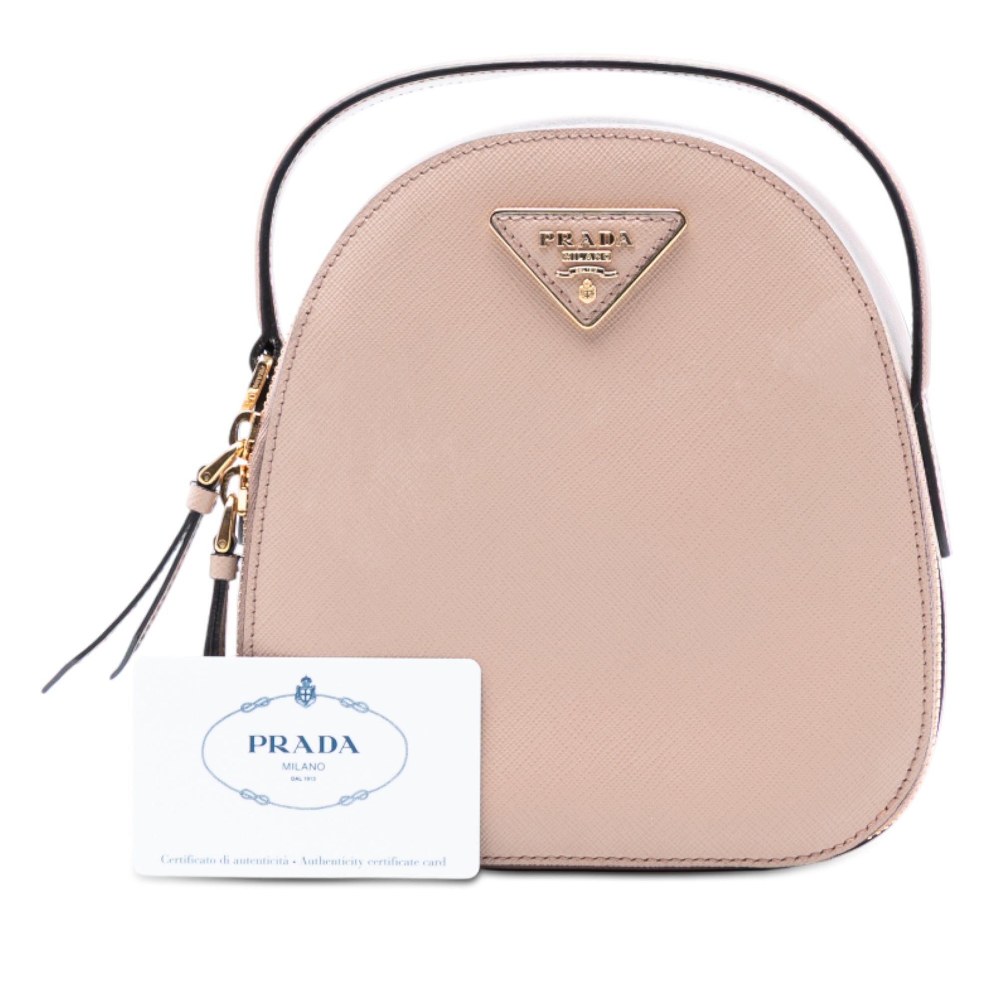 Saffiano Lux Mini Odette Backpack