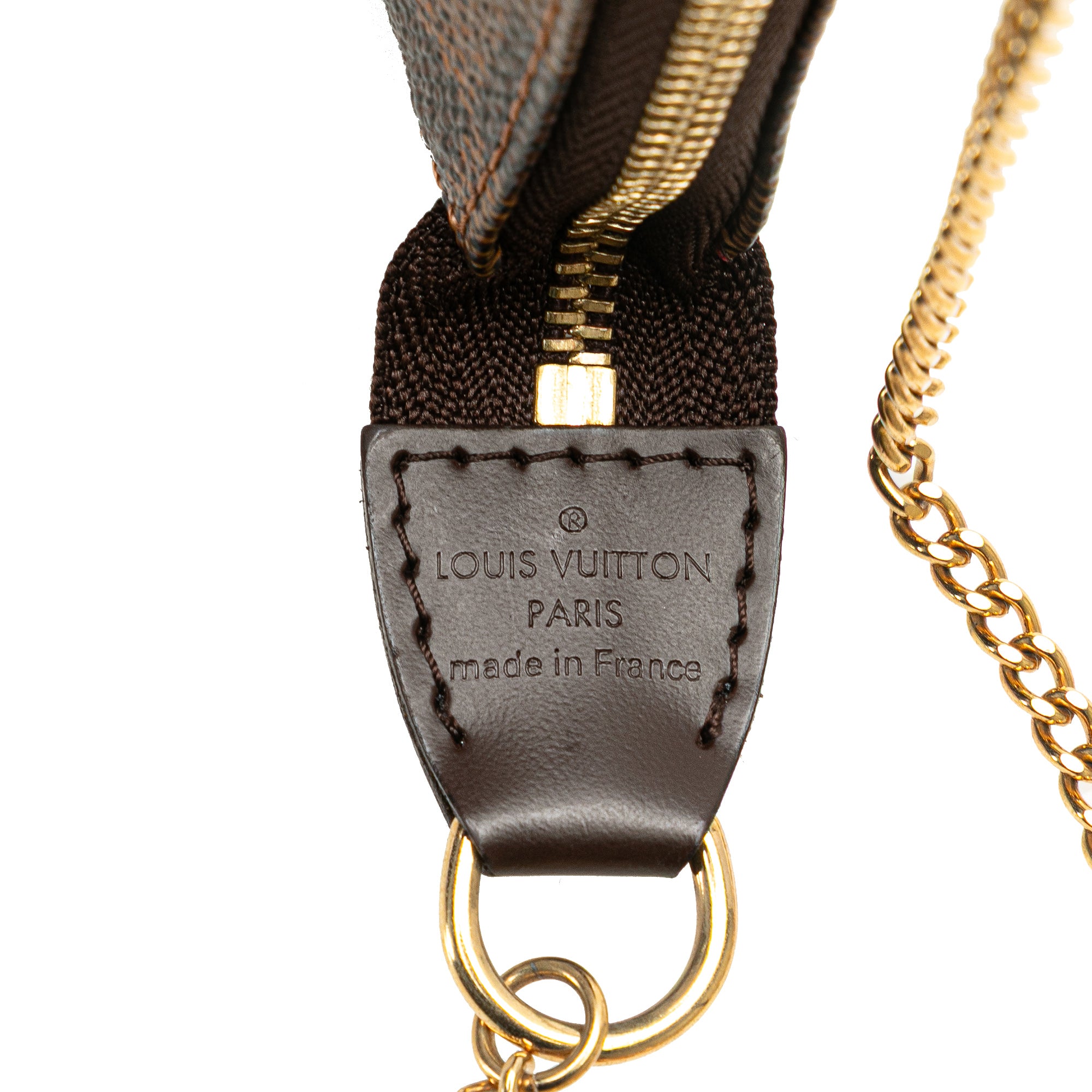 Damier Ebene Trunks and Bags Mini Pochette Accessoires