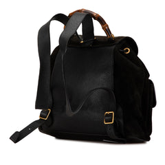 Suede Bamboo Backpack