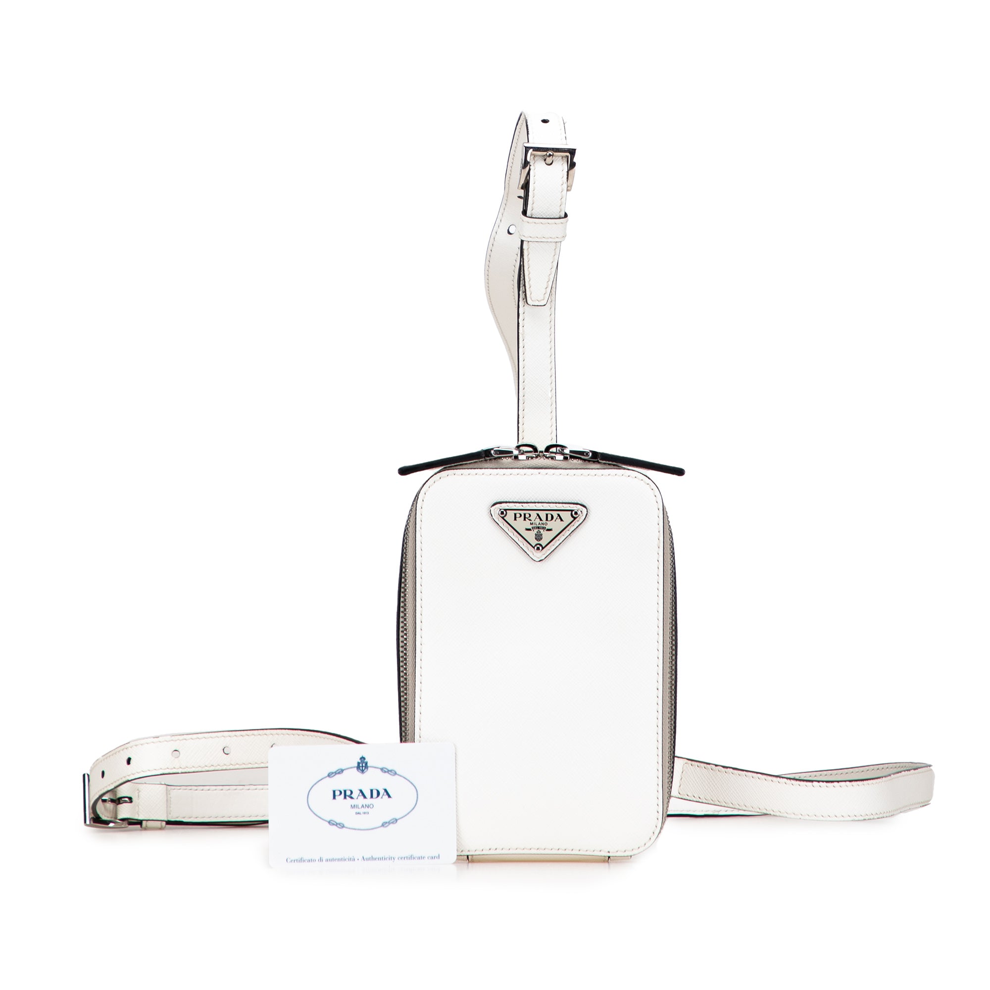 Saffiano Harness Crossbody Pouch