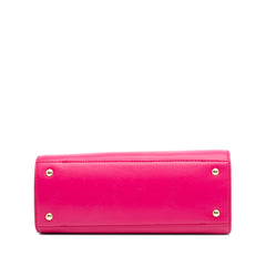 Leather Thalia Top Handle Bag