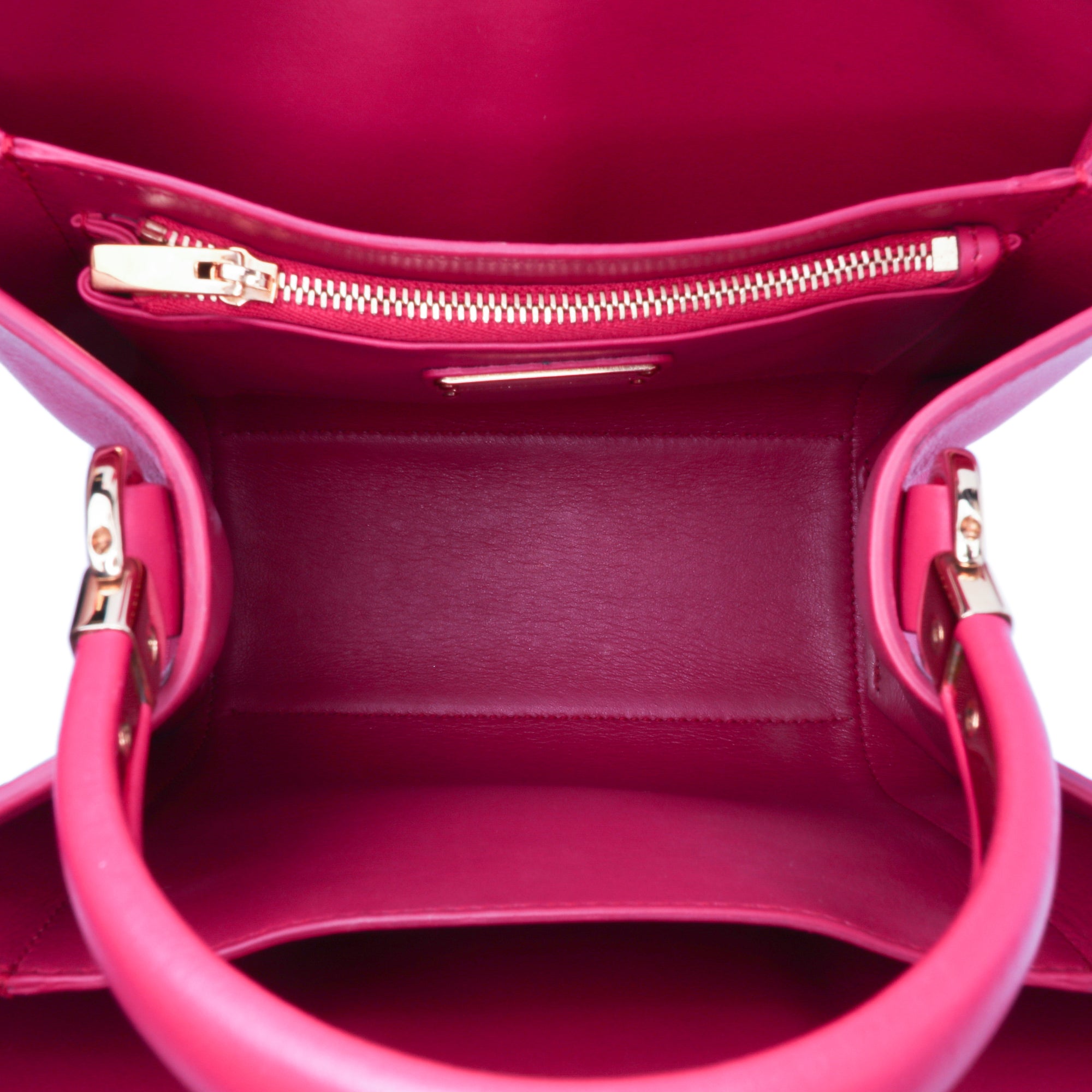 Leather Thalia Top Handle Bag