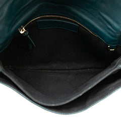 Chevre Motocross Metallic Edge Envelope Clutch