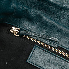 Chevre Motocross Metallic Edge Envelope Clutch
