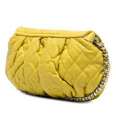 CC Quilted Lambskin Chain Around Flap