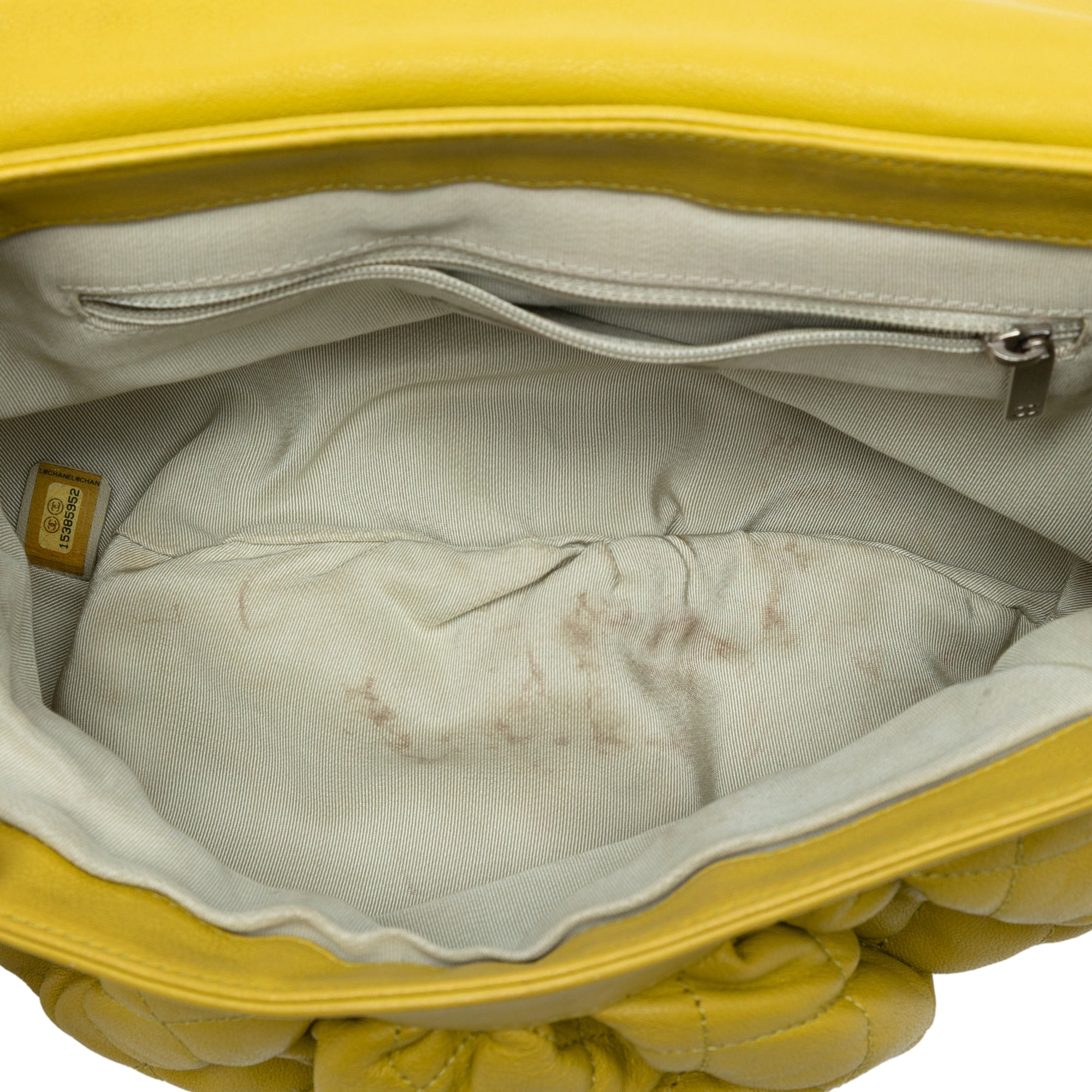 CC Quilted Lambskin Chain Around Flap