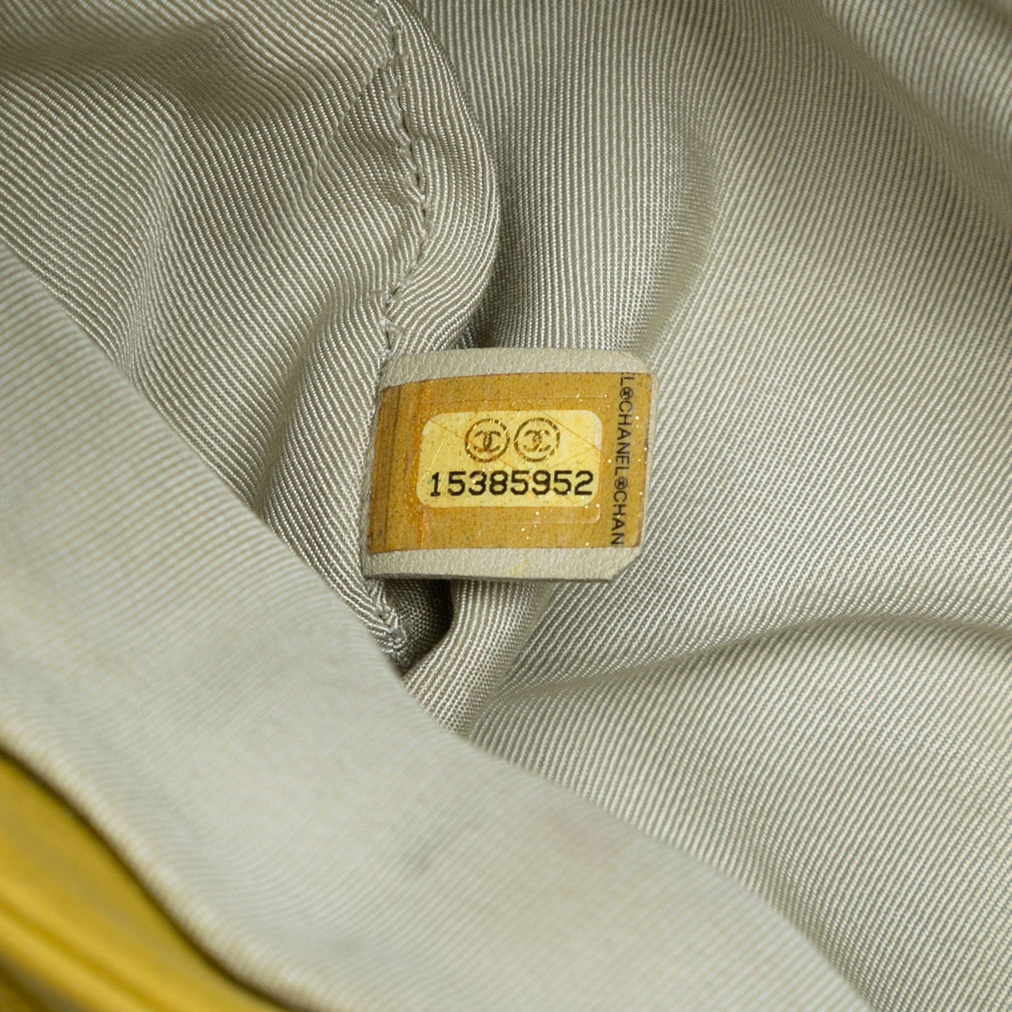 CC Quilted Lambskin Chain Around Flap