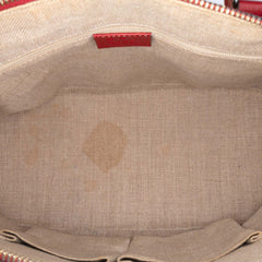 Small Dollar Calfskin GG Charm Dome Satchel