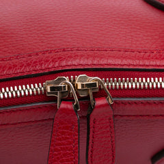 Small Dollar Calfskin GG Charm Dome Satchel