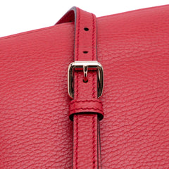 Small Dollar Calfskin GG Charm Dome Satchel