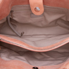 Small Iridescent Calfskin Sea Hit Tote