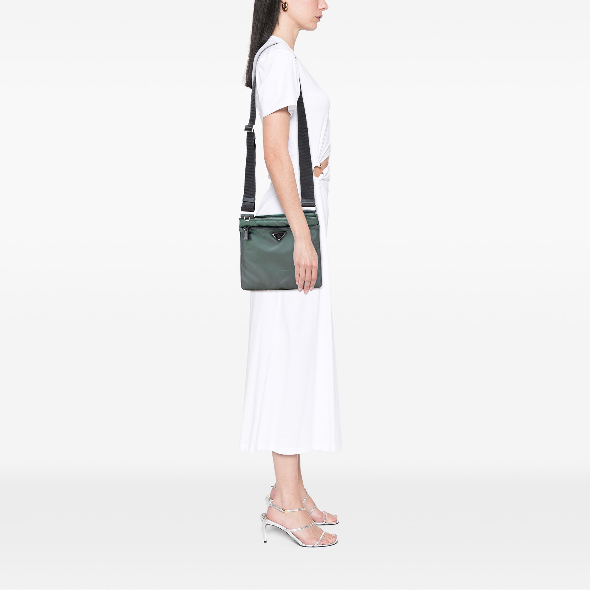 Tessuto Zip Top Crossbody