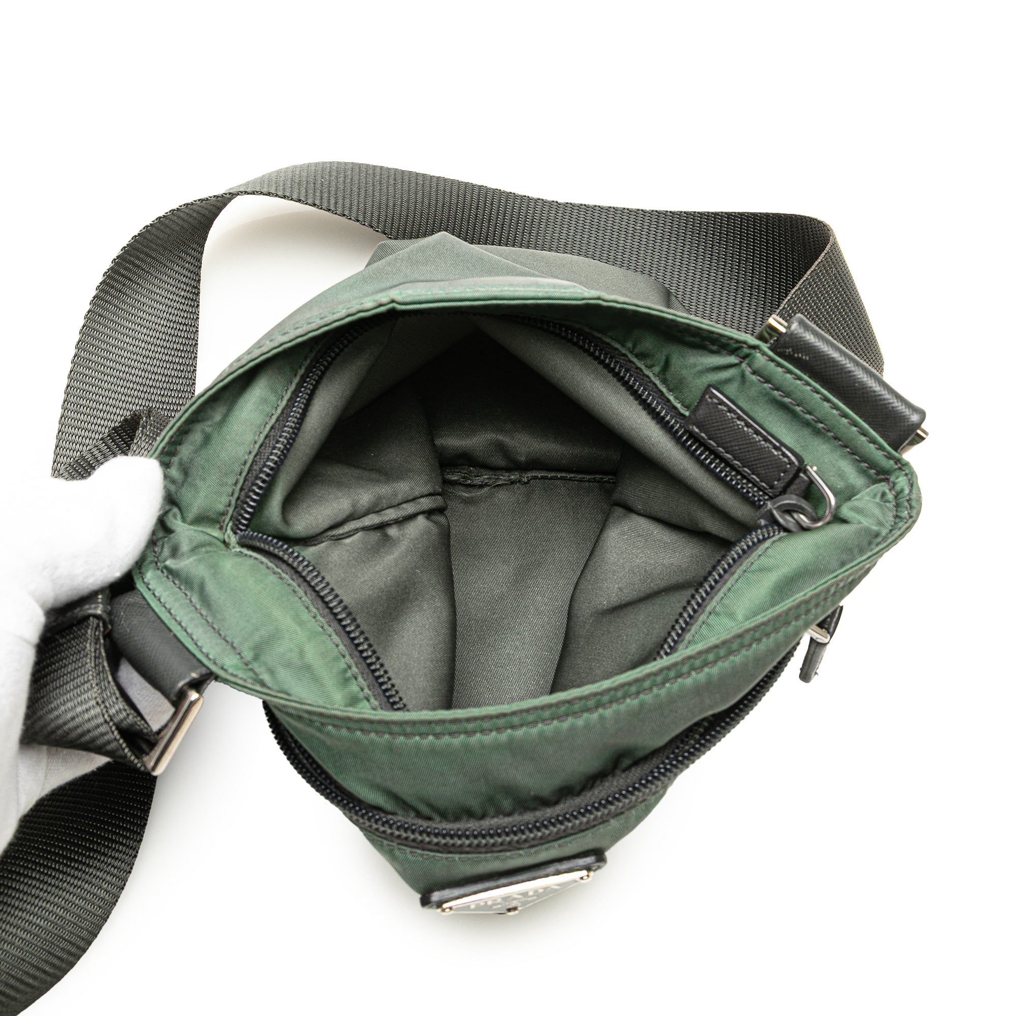 Tessuto Zip Top Crossbody