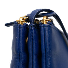 Small Lambskin Trio Crossbody
