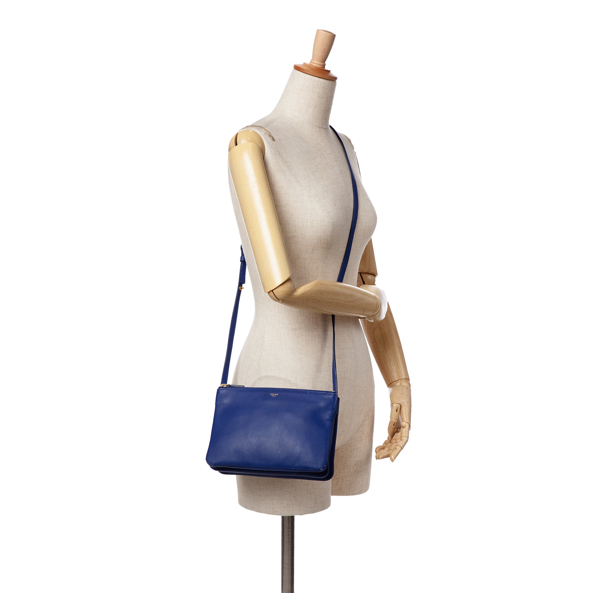 Small Lambskin Trio Crossbody