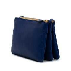 Small Lambskin Trio Crossbody