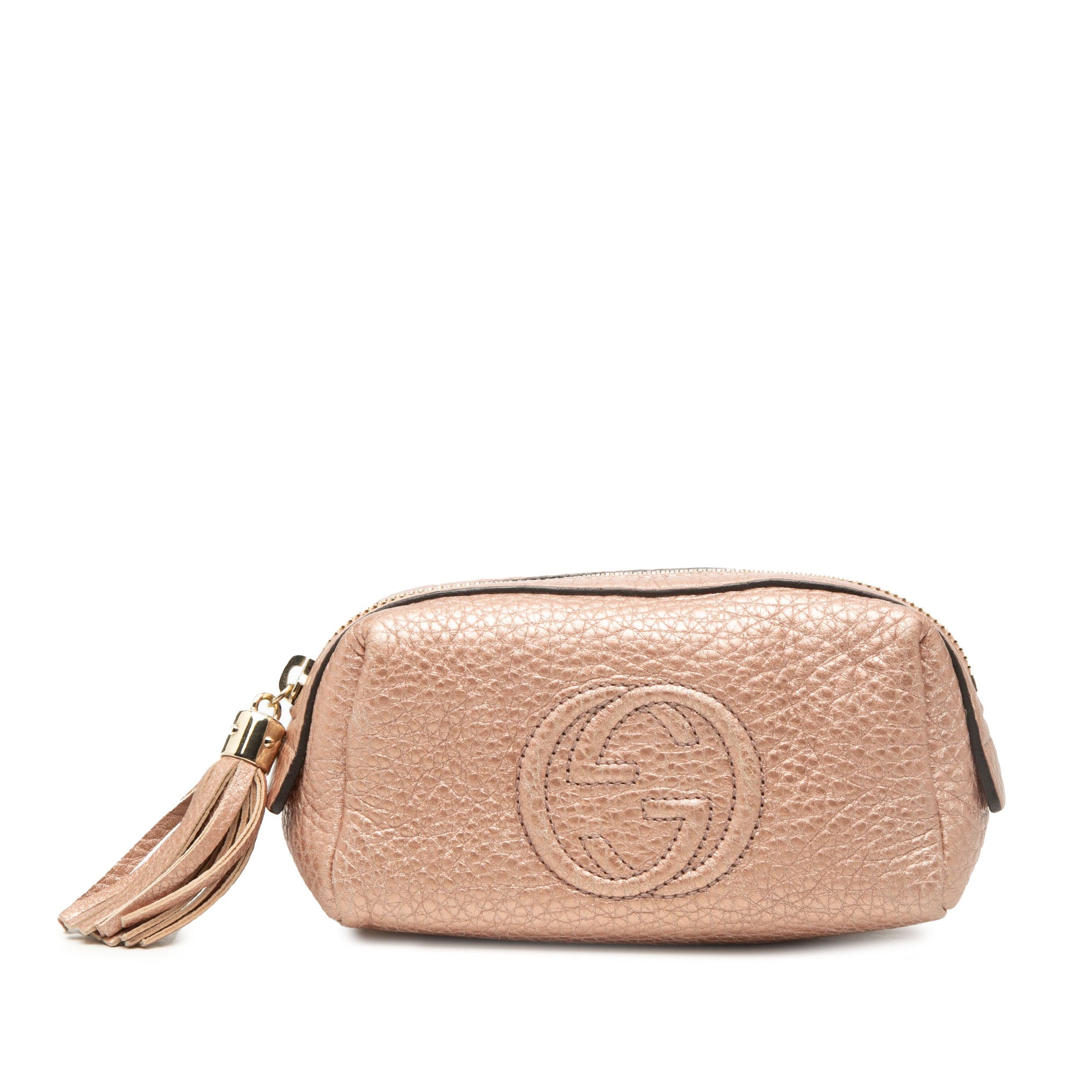 Leather Soho Cosmetic Pouch