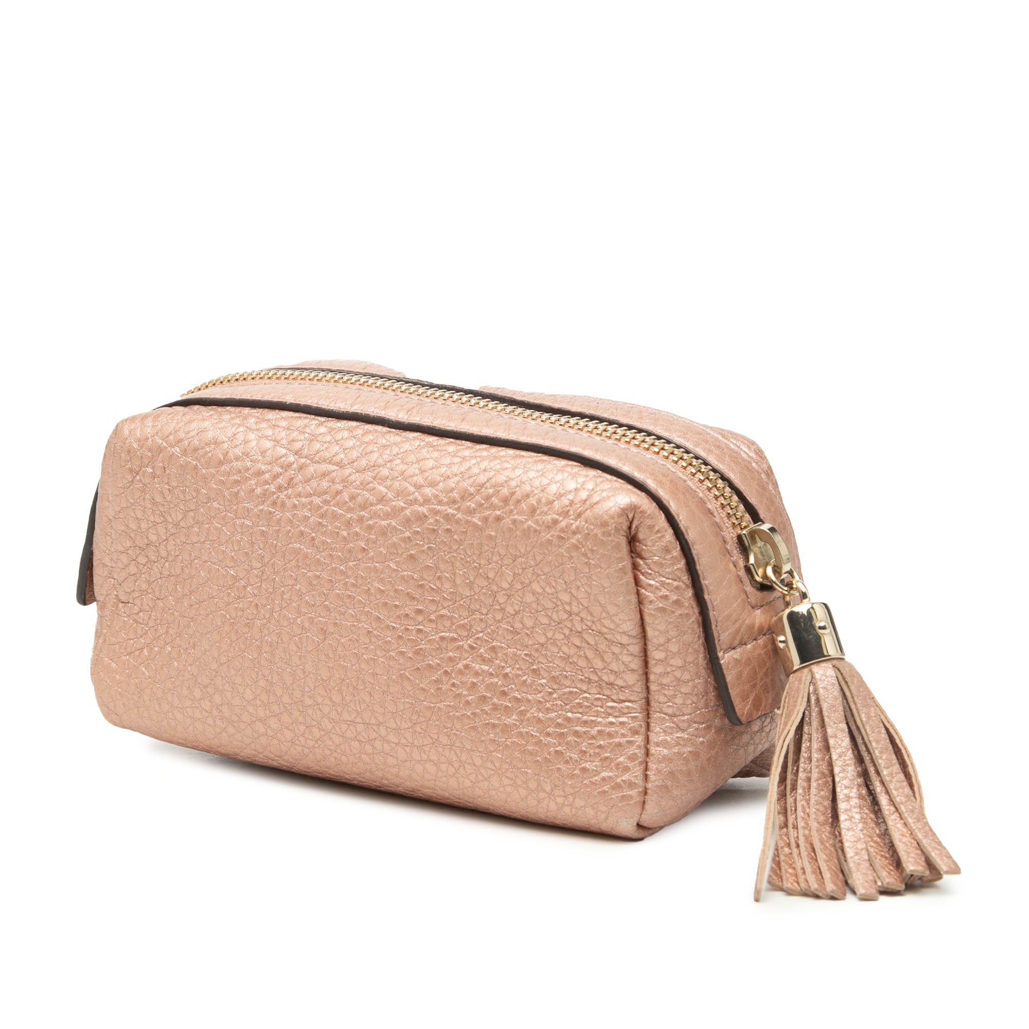 Leather Soho Cosmetic Pouch