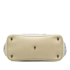 Smoked Check Coated Canvas Handbag