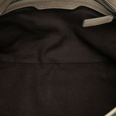 Smoked Check Coated Canvas Handbag