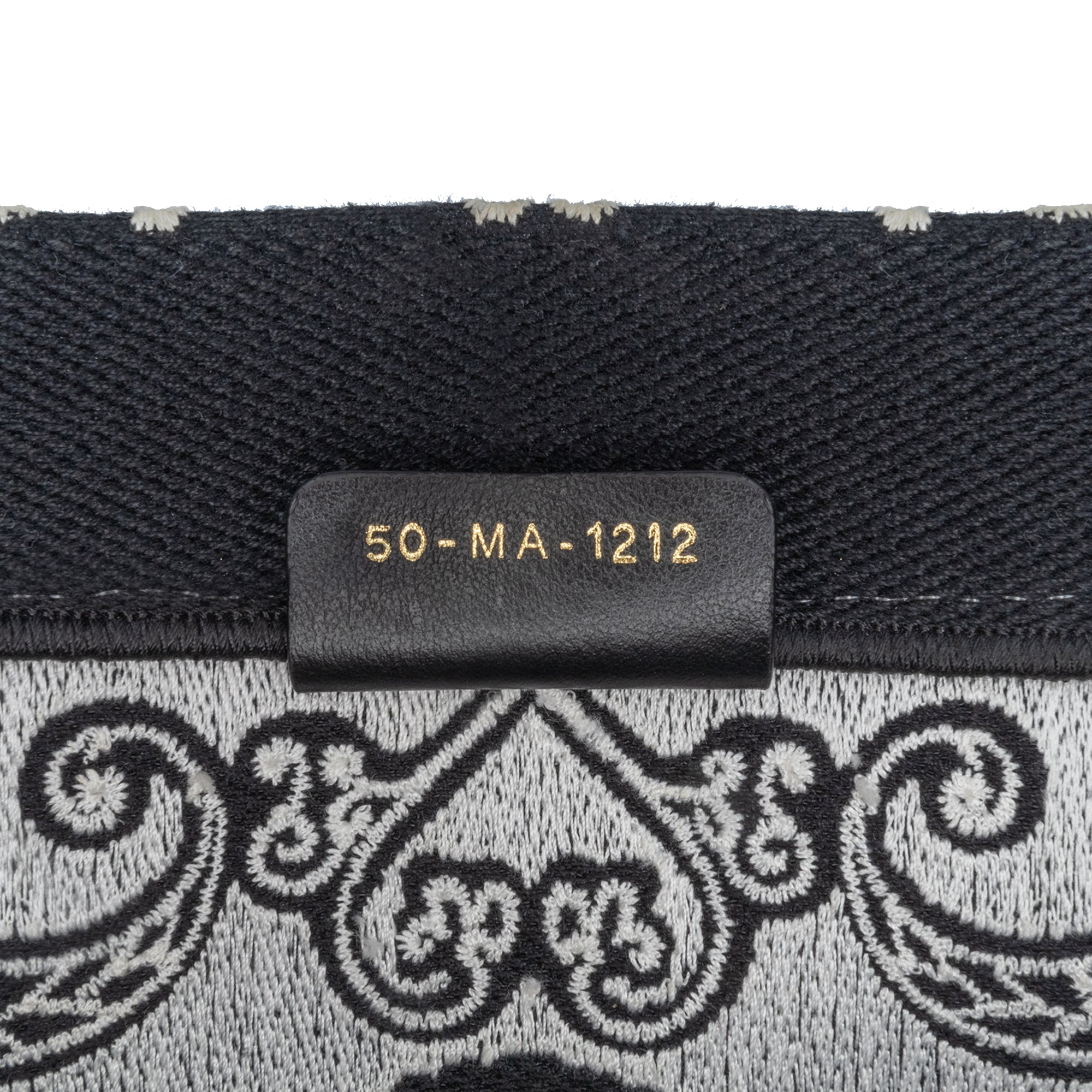 Medium Embroidered Book Tote