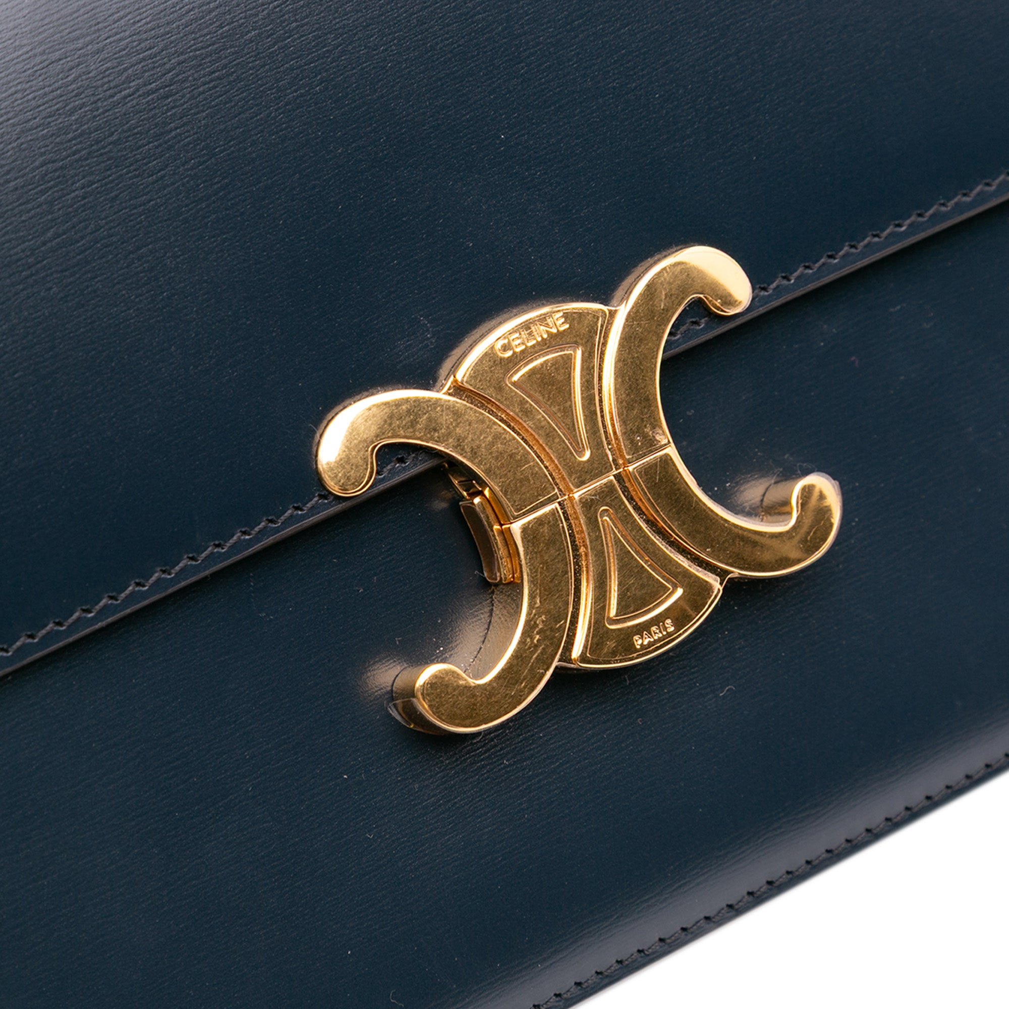 Classique Shiny Calfskin Triomphe Crossbody