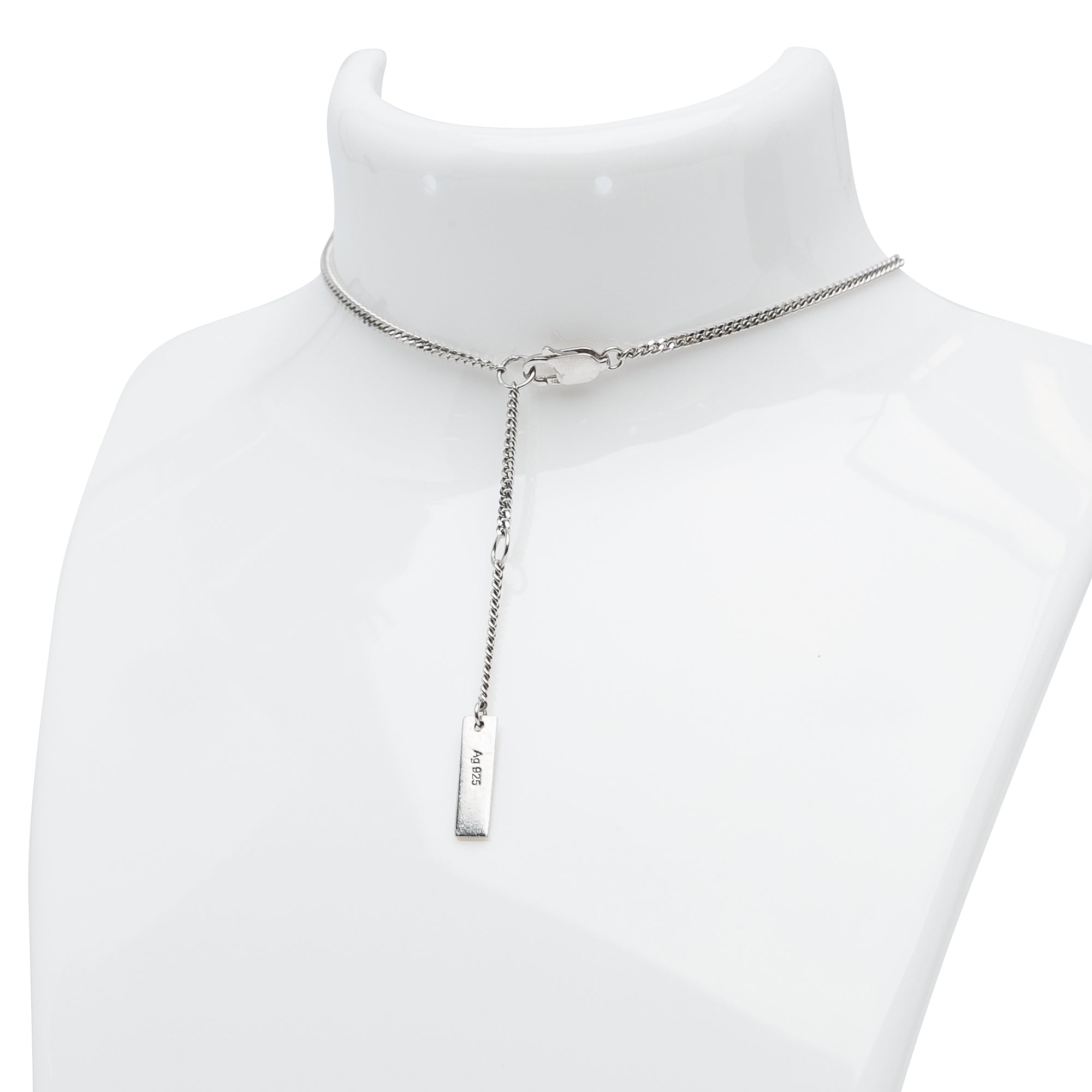 Homme Logo Pendant Necklace_7