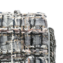 Mini Quilted Tweed River of Pearls Flap