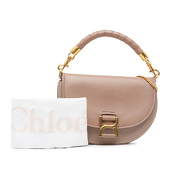 Grained Calfskin Marcie Chain Flap