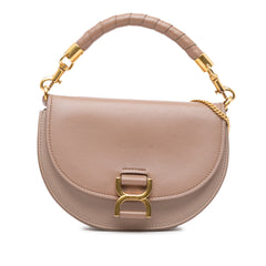 Grained Calfskin Marcie Chain Flap