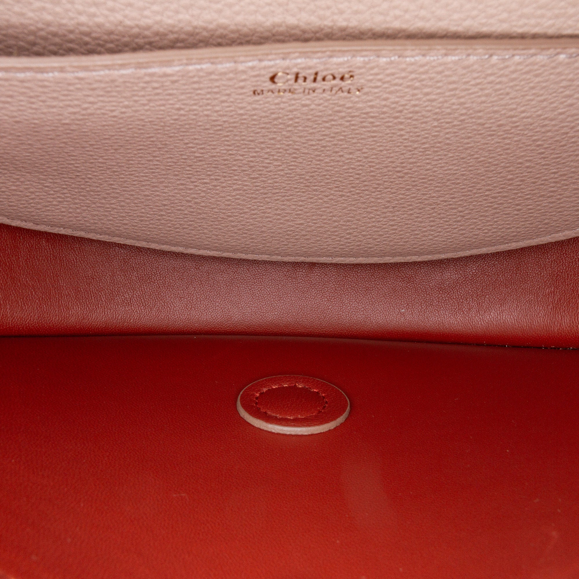 Grained Calfskin Marcie Chain Flap