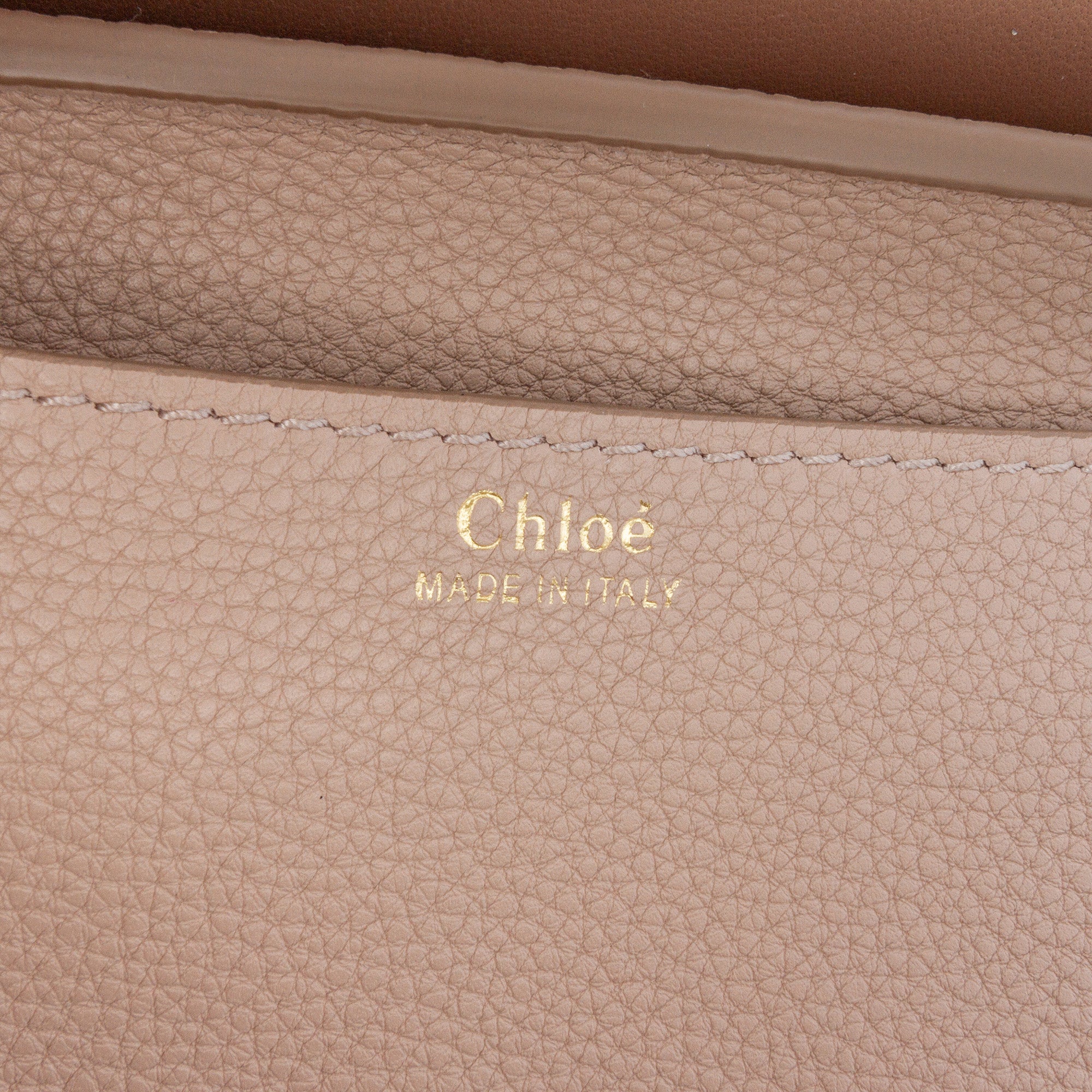 Grained Calfskin Marcie Chain Flap