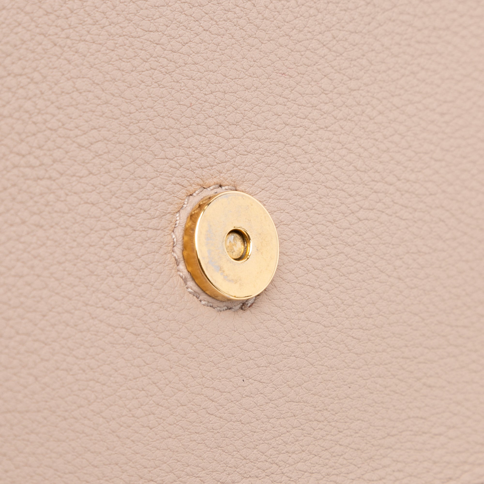 Grained Calfskin Marcie Chain Flap