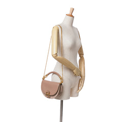 Grained Calfskin Marcie Chain Flap