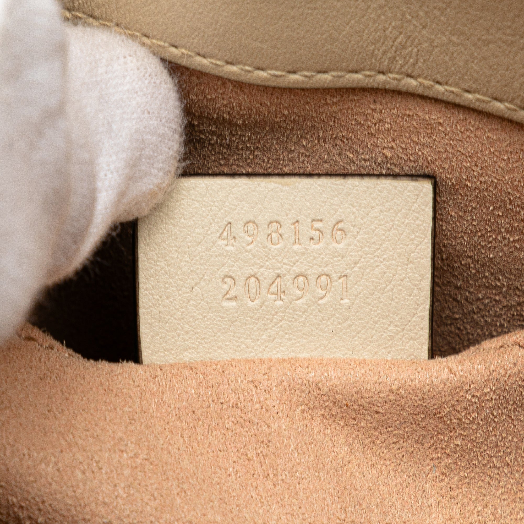 Small GG Supreme Apple Heart Padlock Tote