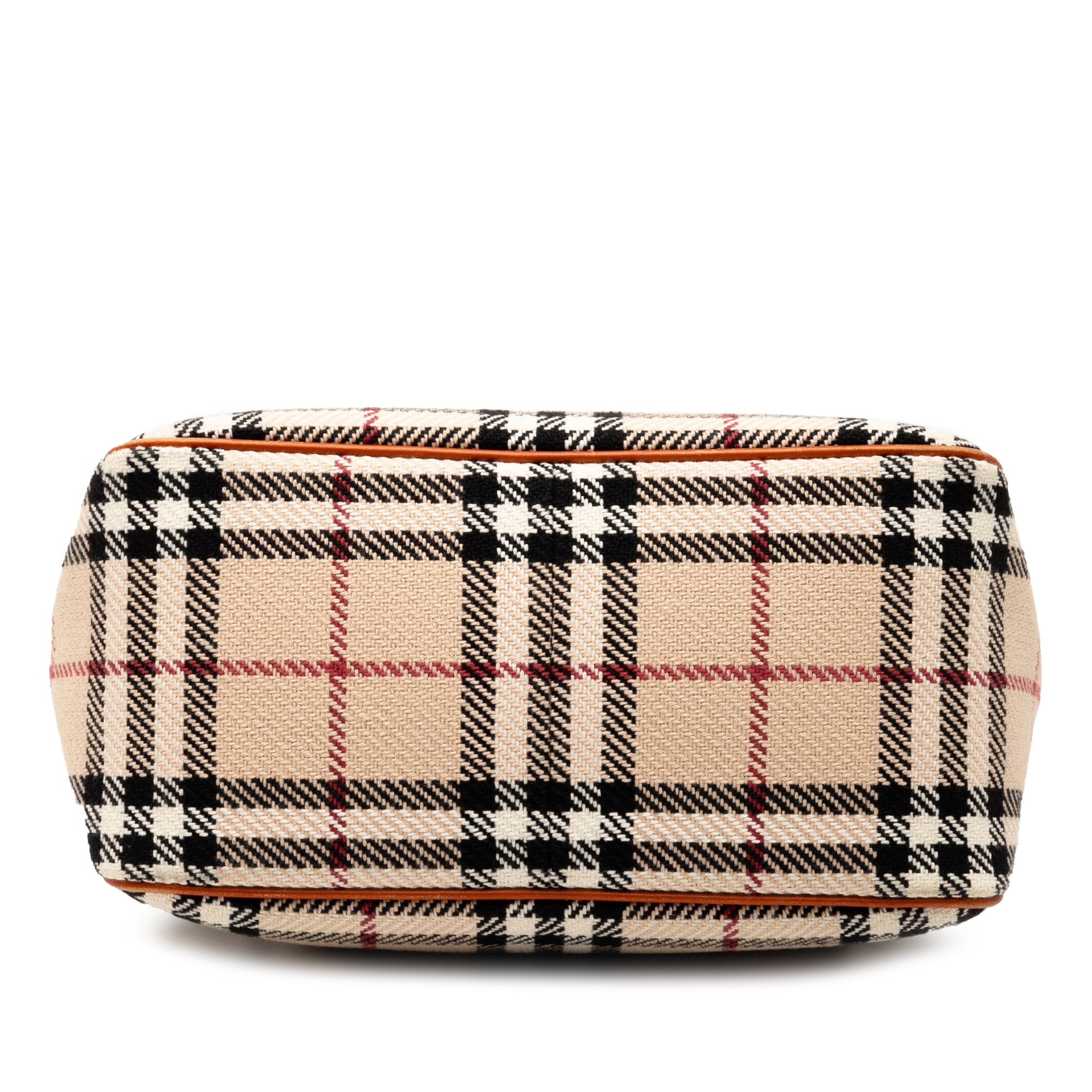 House Check Tweed Shoulder Bag