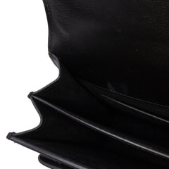 Large Leather Monogram Sunset Crossbody