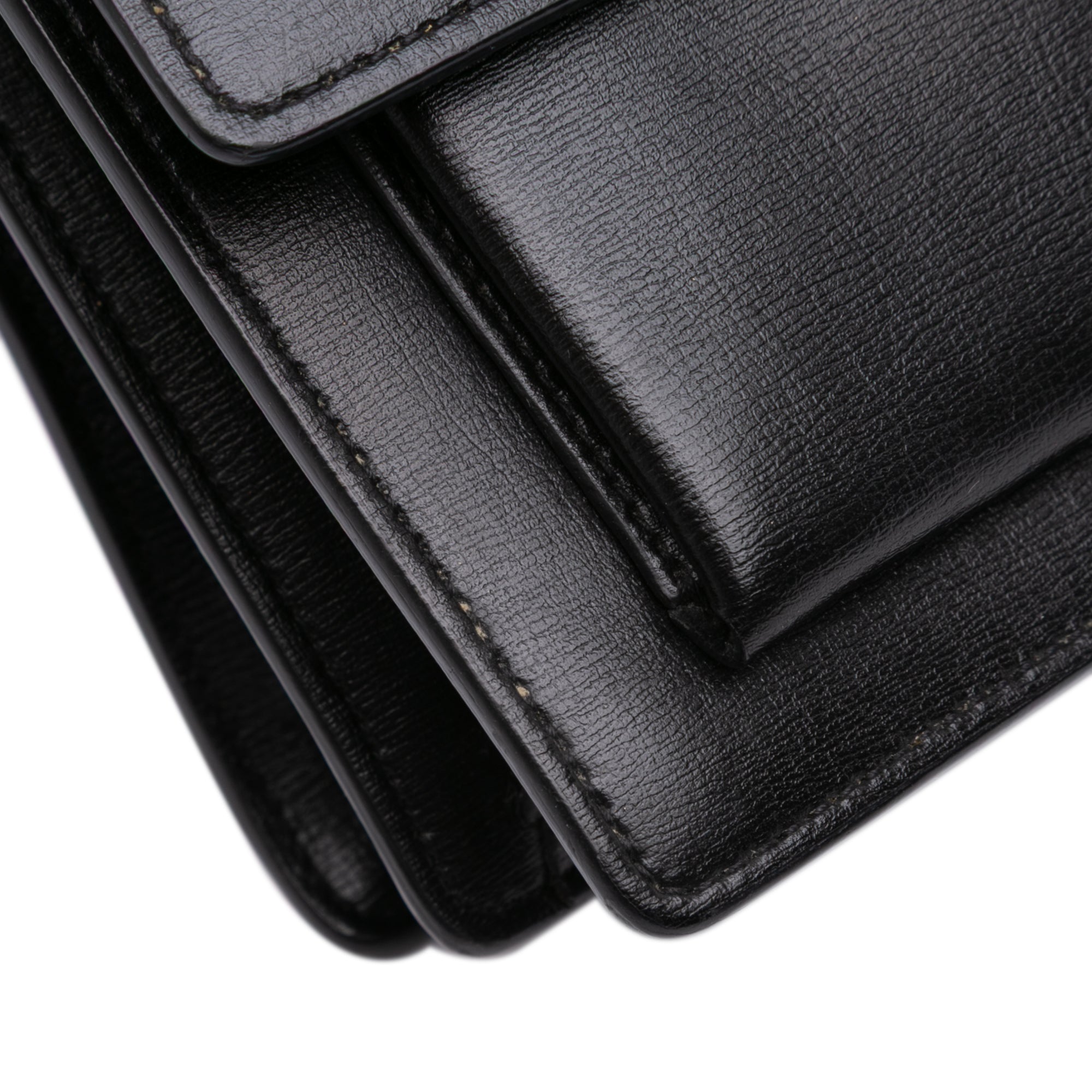 Large Leather Monogram Sunset Crossbody