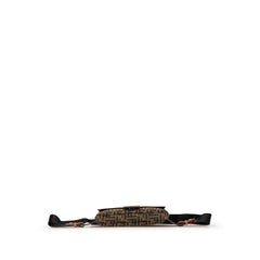 Zucca Canvas and Leather Convertible Baguette