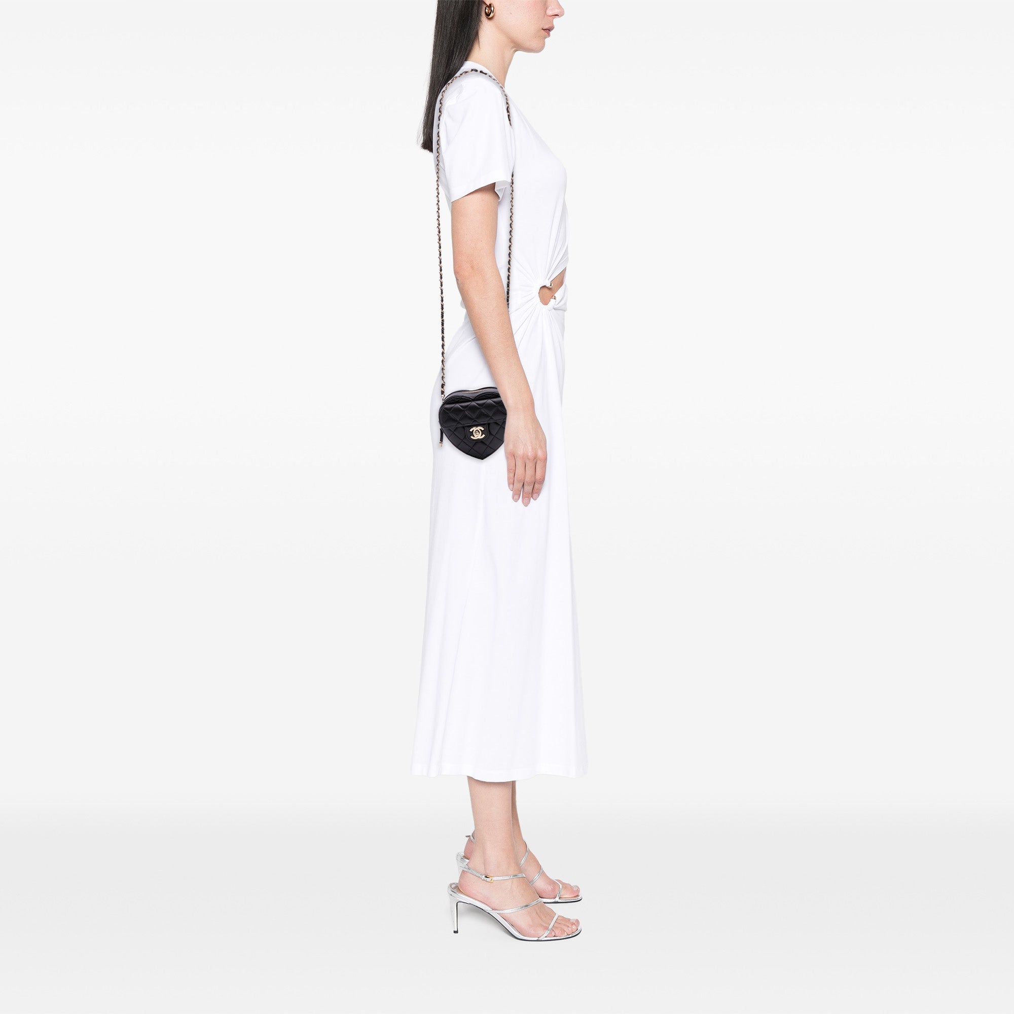 Mini Lambskin CC in Love Heart Crossbody