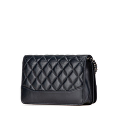 Quilted Aged Calfskin Gabrielle Wallet On Chain