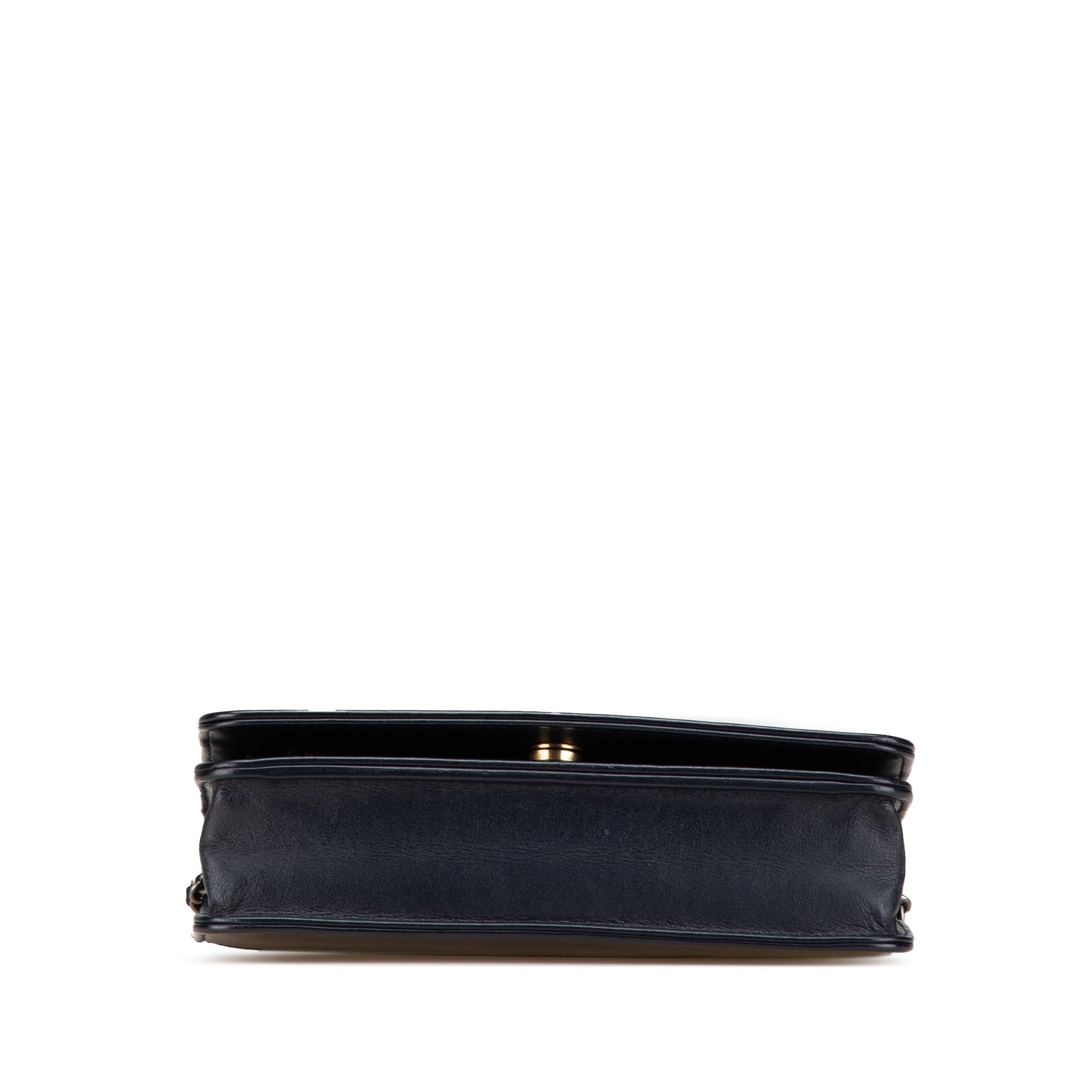Quilted Aged Calfskin Gabrielle Wallet On Chain