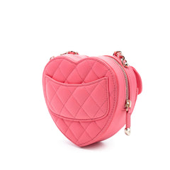 Mini Lambskin CC in Love Heart Crossbody