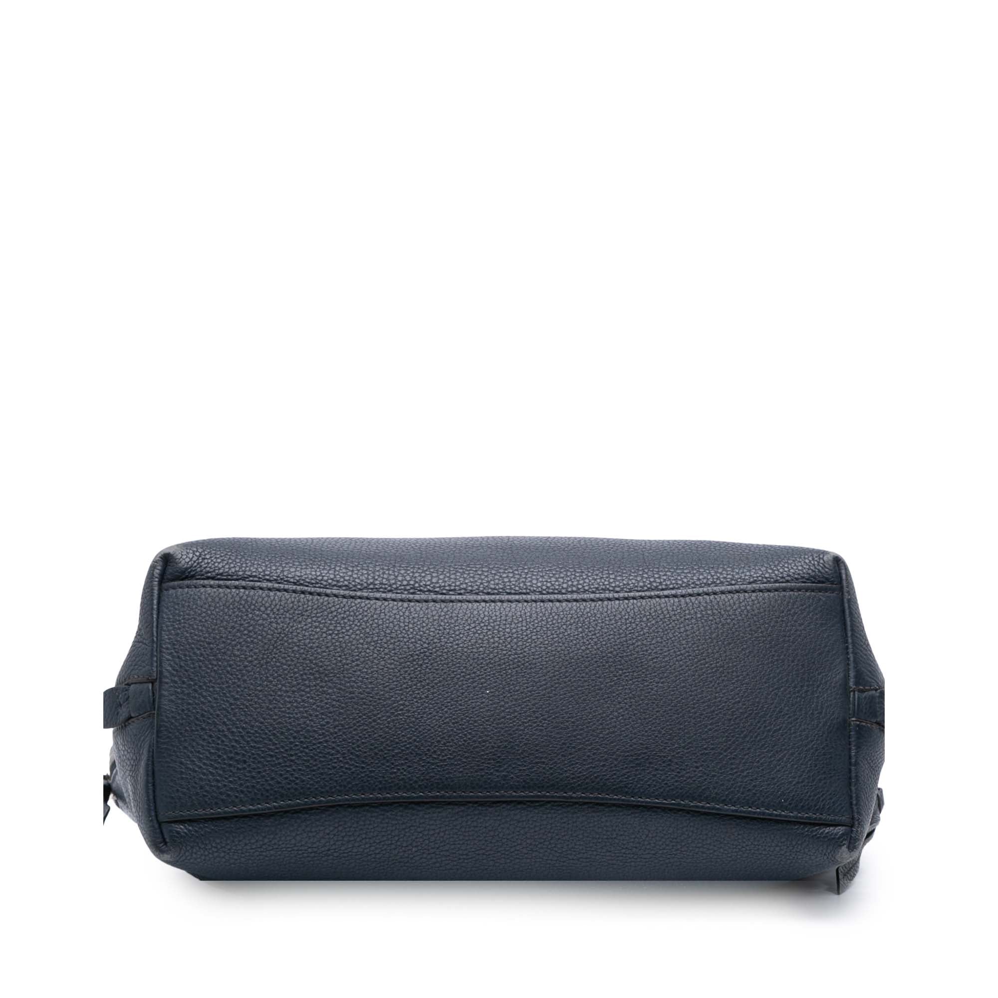Vitello Phenix Side Zip Shopper Tote